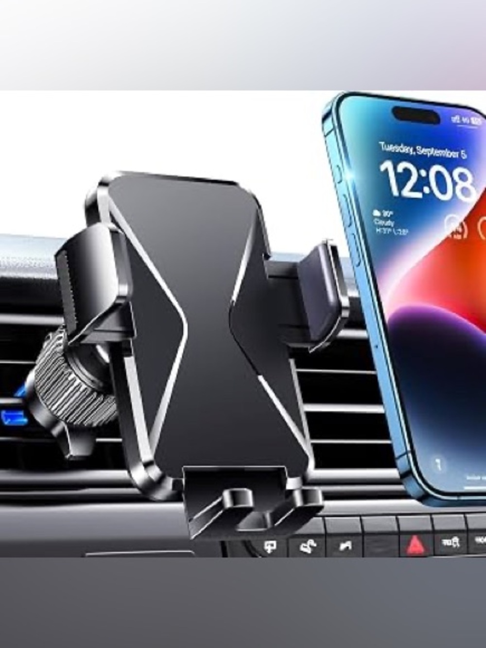 Universal Black Car Air Vent Phone Mount Holder